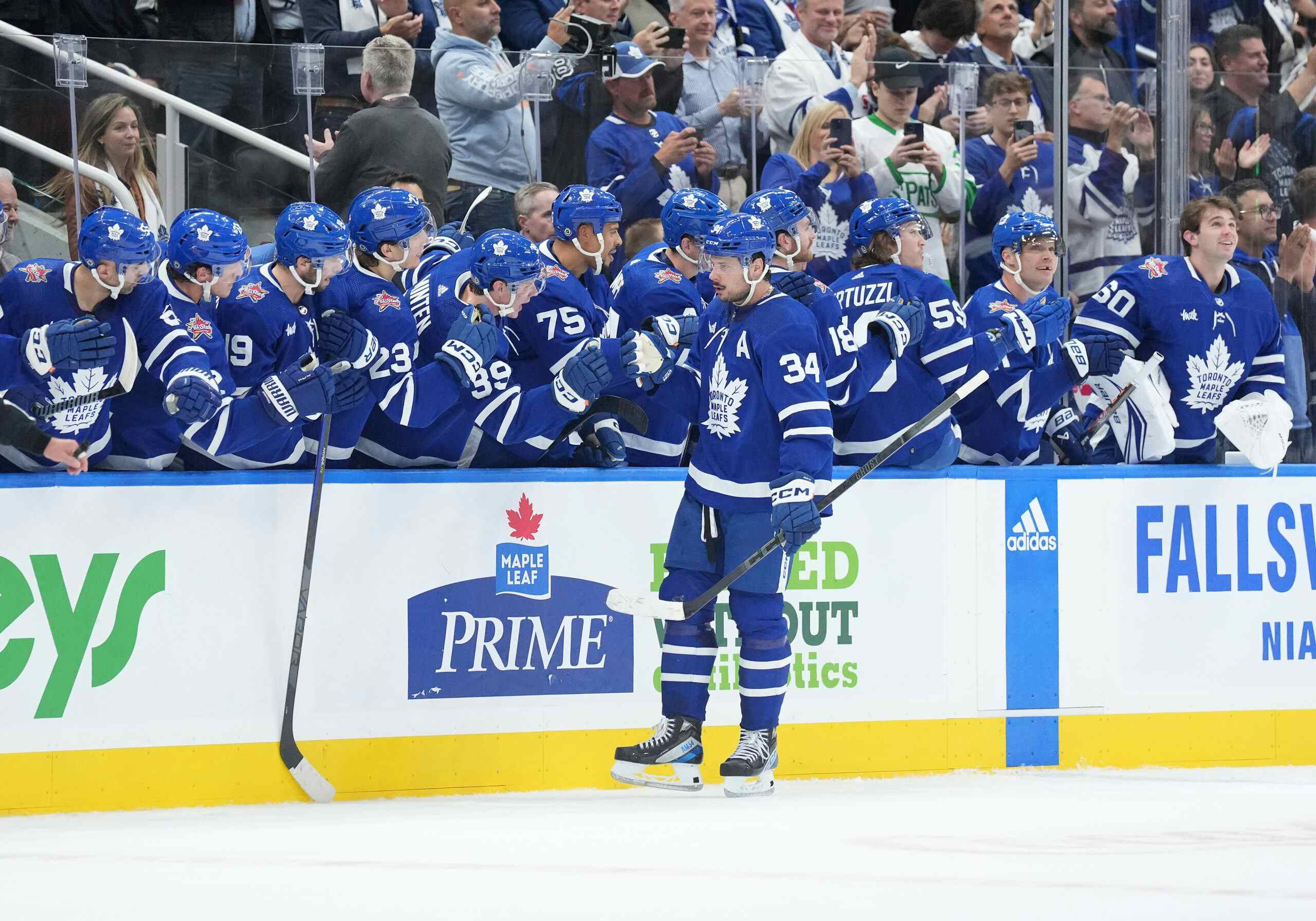 Timothy Liljegren scores first NHL goal in wild Leafs comeback win -  FiredUp Network