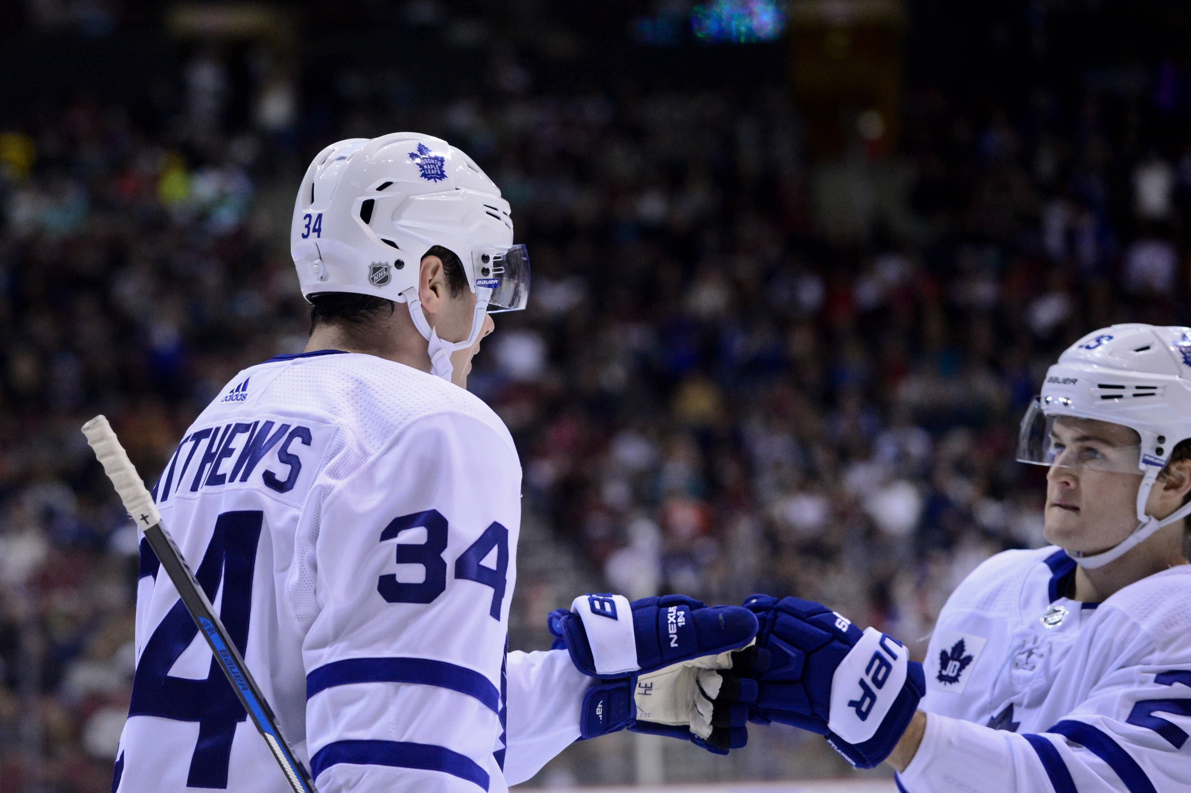 Toronto Maple Leafs star Auston Matthews makes long-awaited Arizona return