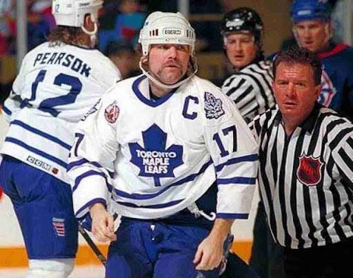 Lot Detail - Wendel Clark's 1993-94 Toronto Maple Leafs Game-Worn Captain  Jersey