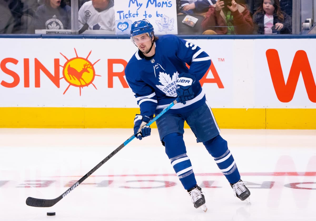 Justin Holl leaves Maple Leafs practice bloody (Updated) - TheLeafsNation