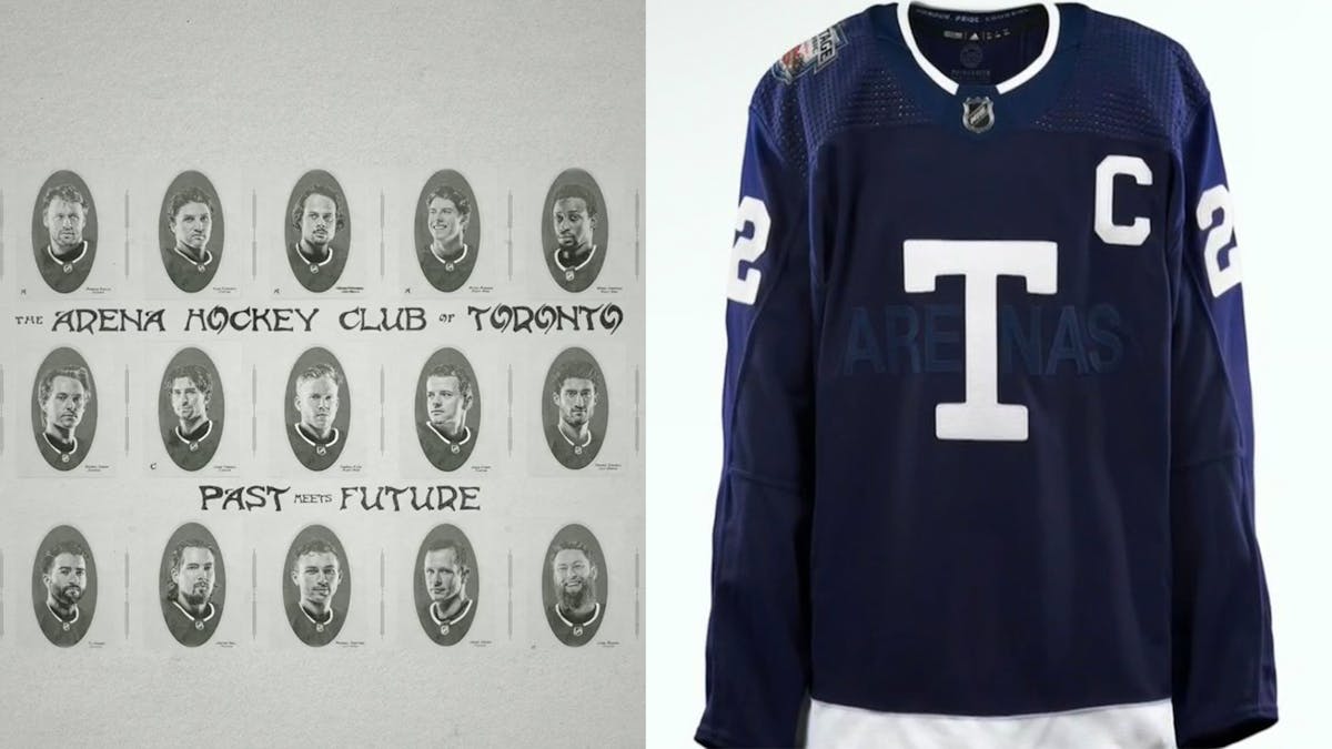 Heritage Uniforms and Jerseys and Stadiums - NFL, MLB, NHL, NBA, NCAA, US  Colleges: Toronto Maple Leafs - Franchise, Team, Arena and Uniform History