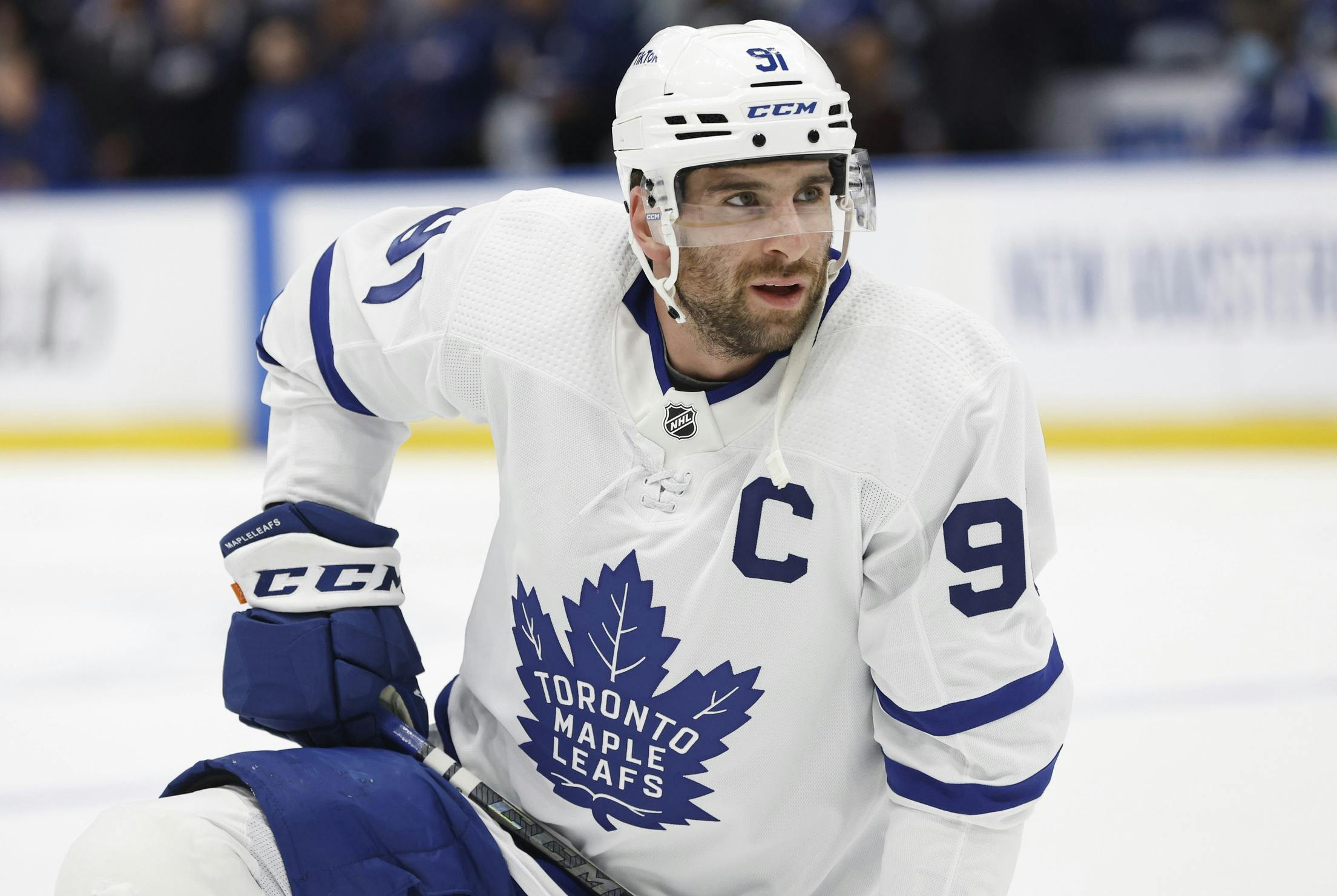 Maple Leafs' John Tavares skates 1 week after scary injury – The Denver Post