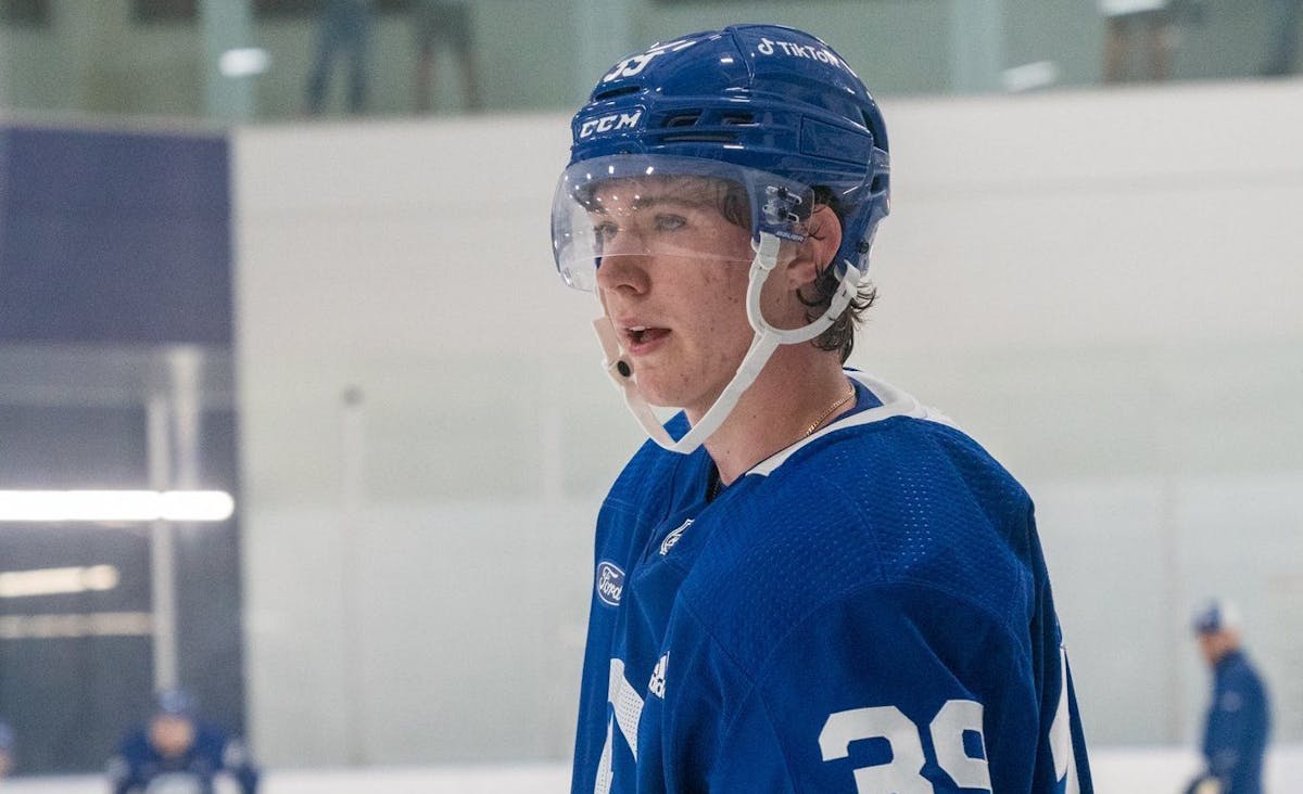 Fraser Minten and others shine as Maple Leafs development camp comes to
