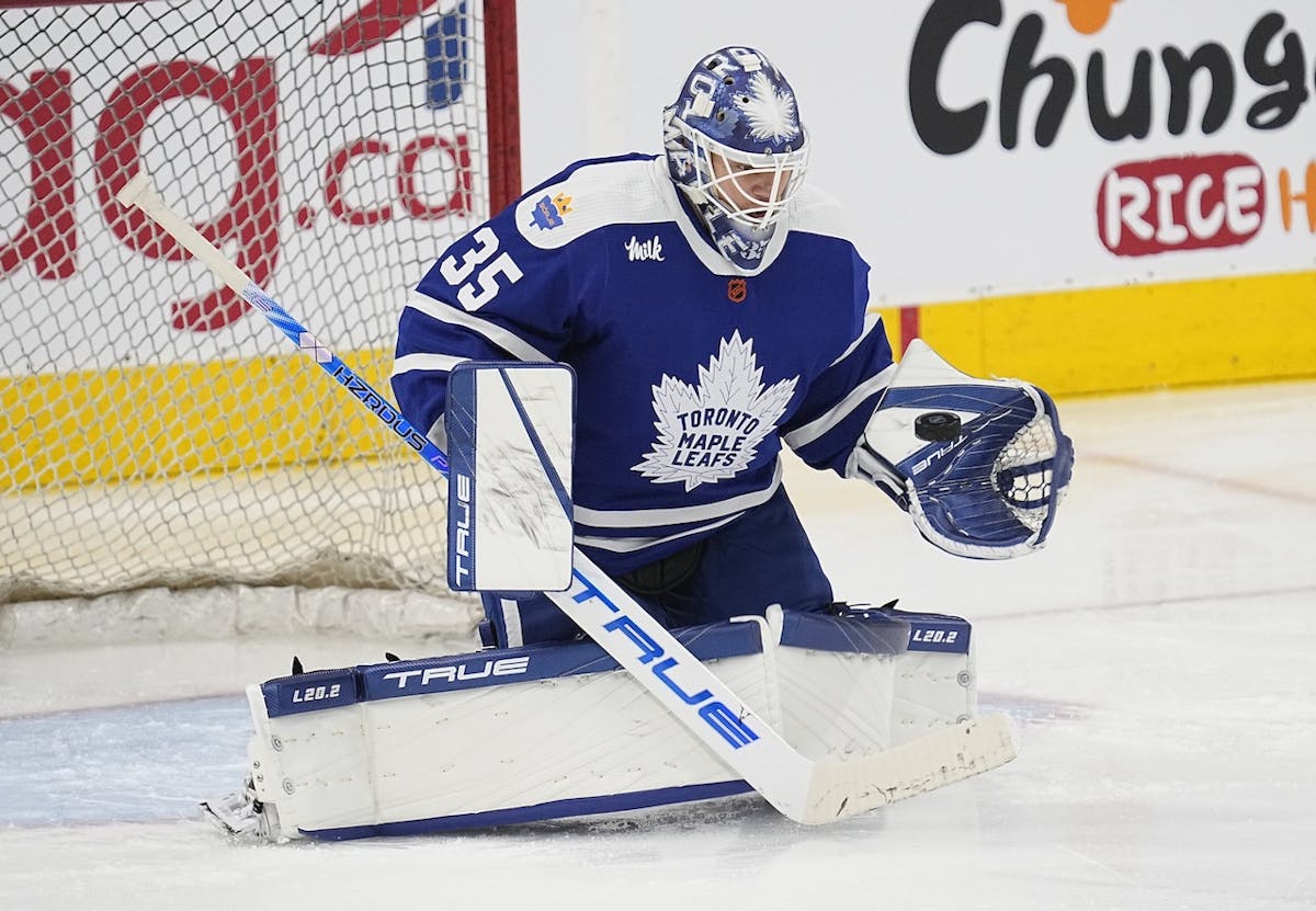 Ilya Samsonov ties longstanding Toronto Maple Leafs record