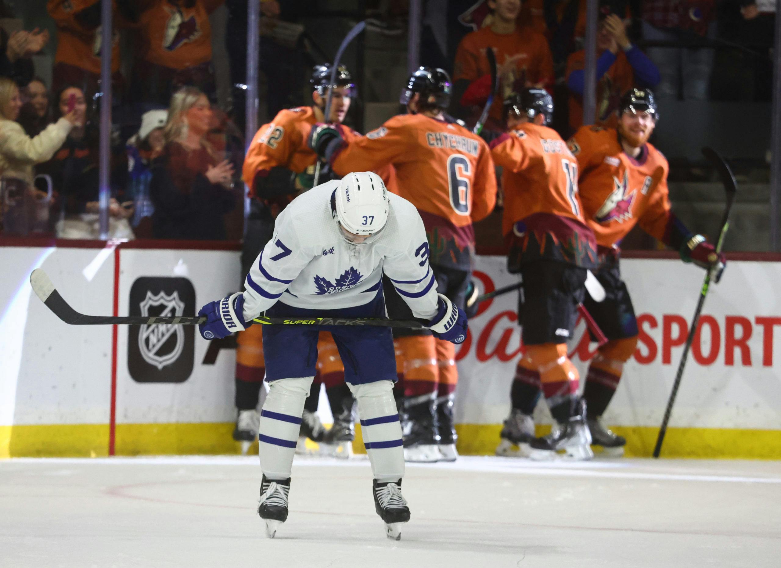 Toronto Maple Leafs Blow Another Lead As Campbell Struggles