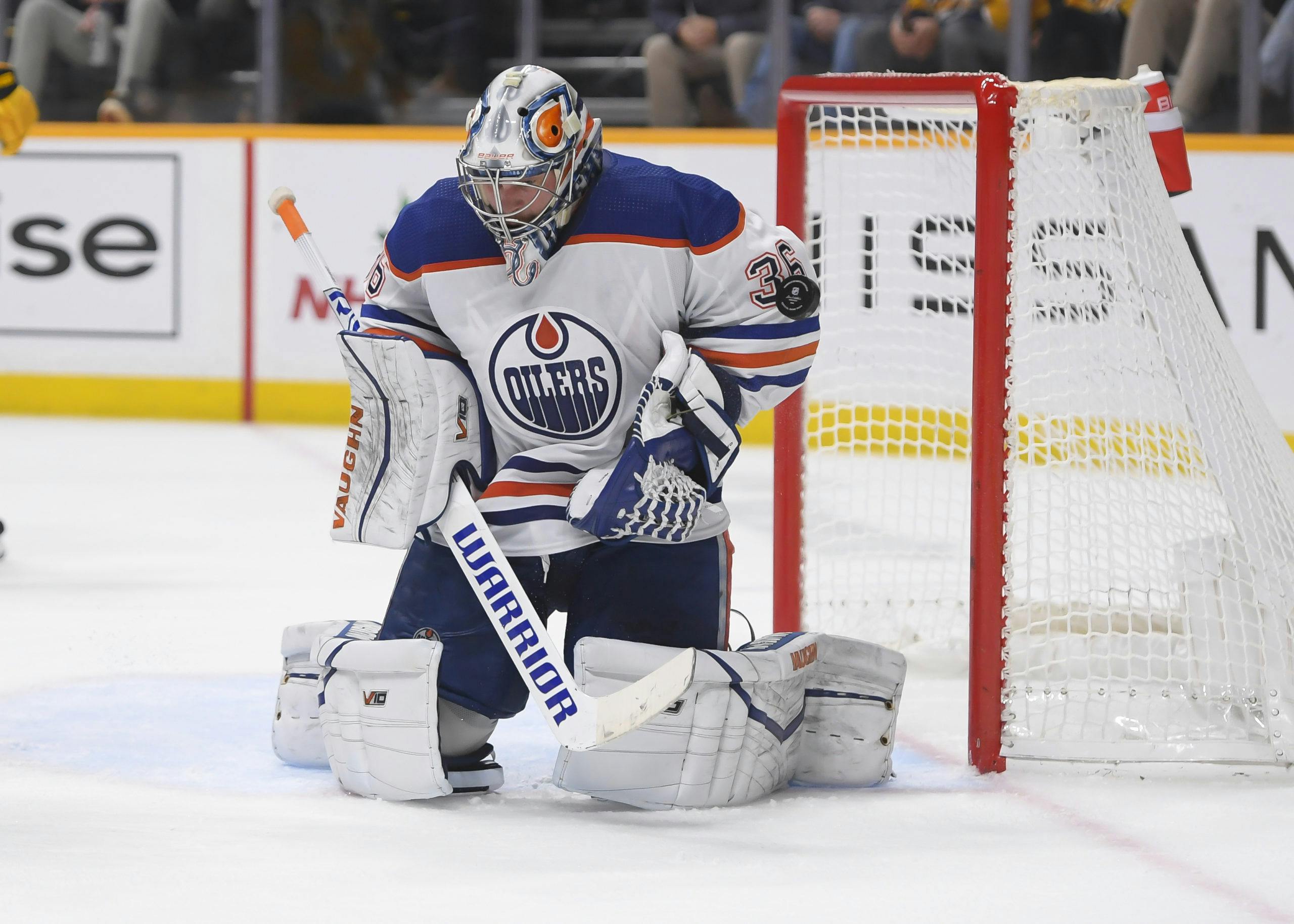 Oilers goalie Jack Campbell needs a good game to get back on track