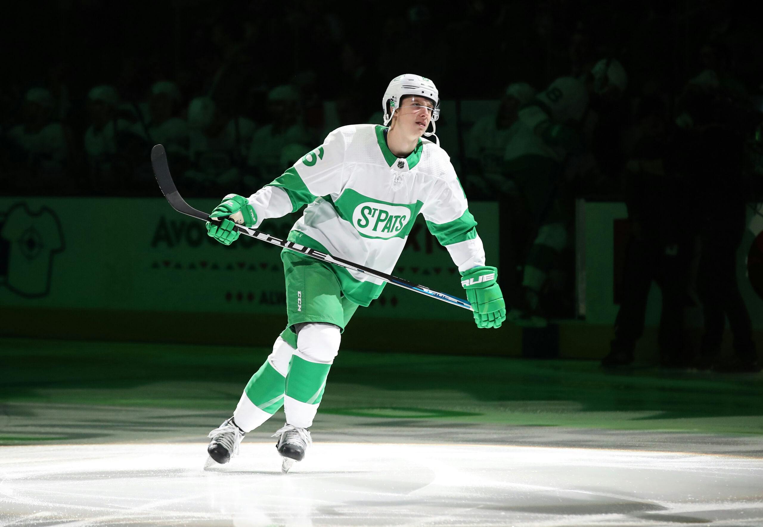 LEAFS TO WEAR ST PATS UNIFORMS MARCH 18 - In Play! magazine