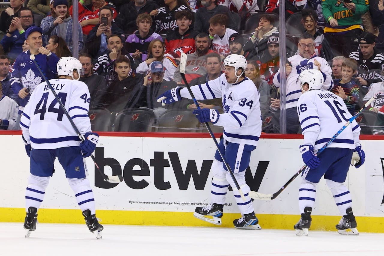 Auston Matthews Continues To Dominate New Jersey Devils
