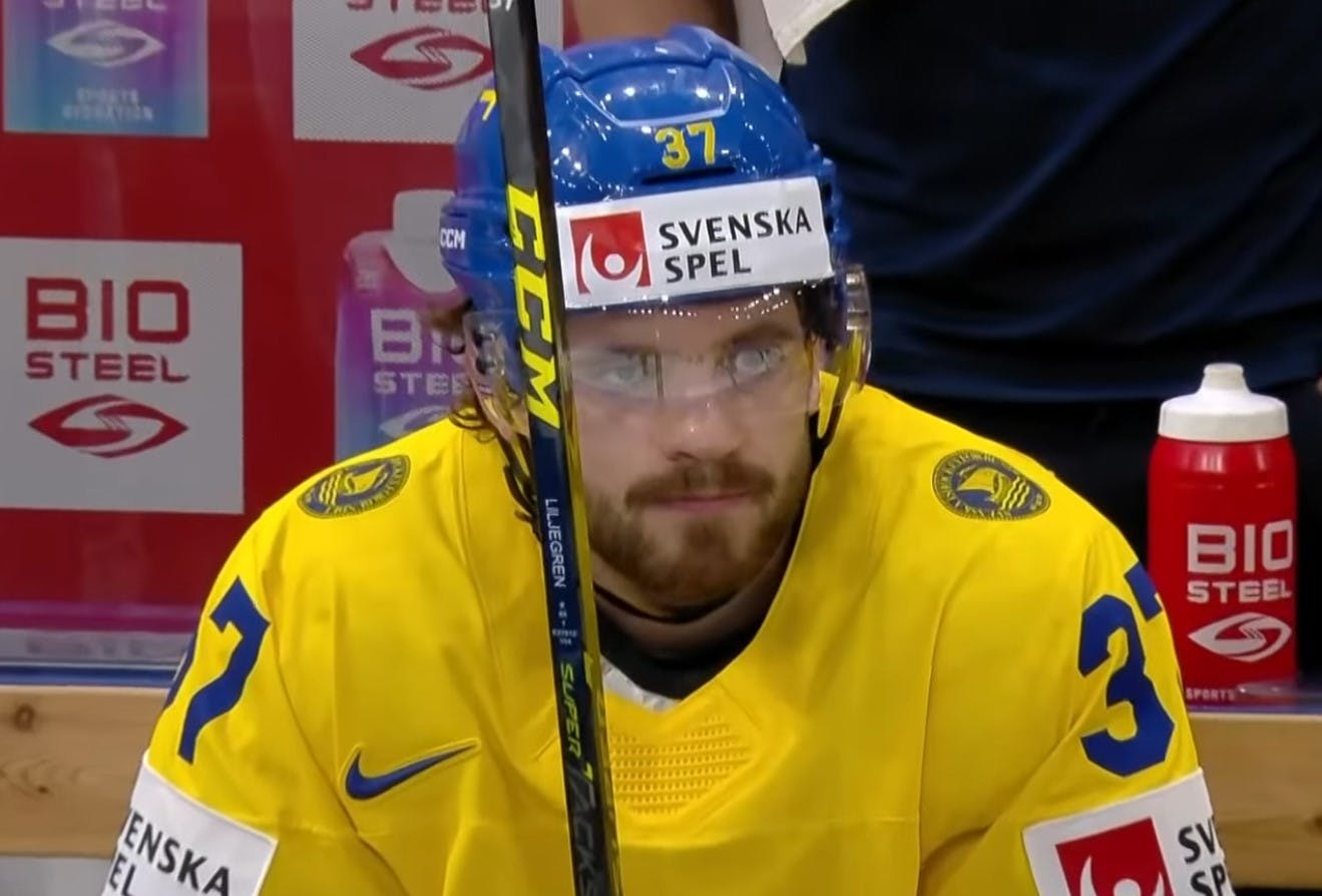 Rasmus Sandin gets injured in IIHF World Championship tournament