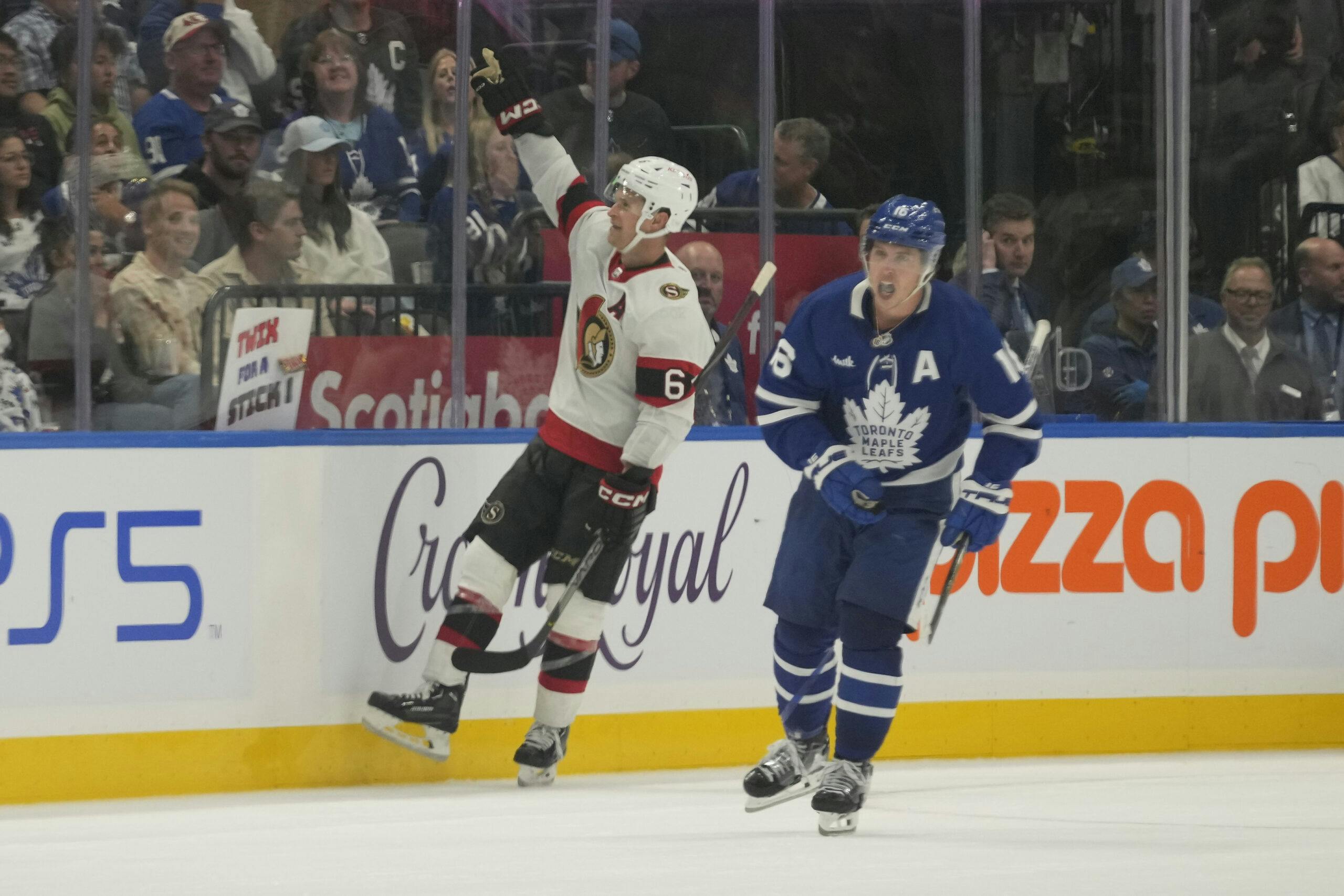 Ottawa about to get owned tonight: Maple Leafs star-studded