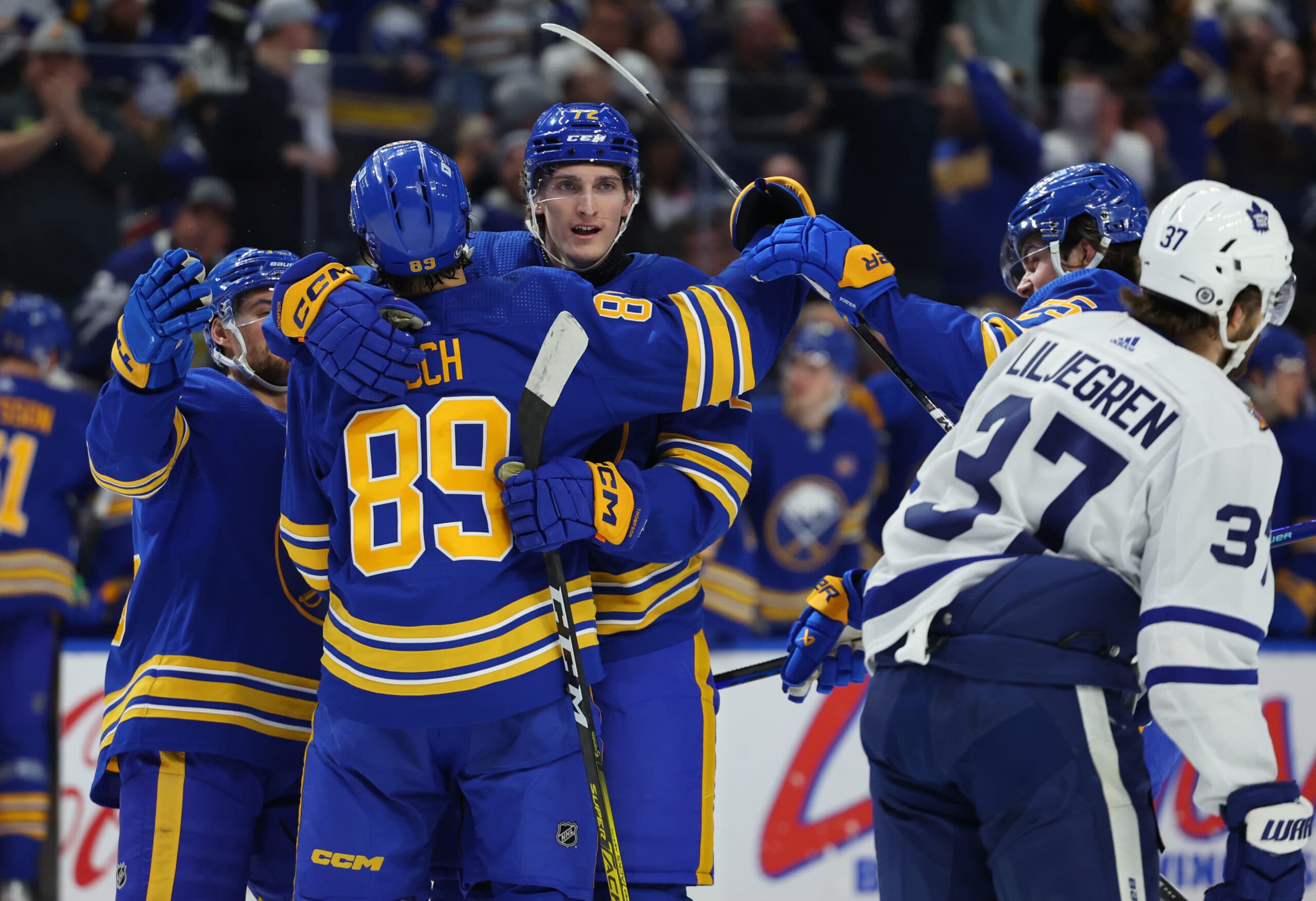 Buffalo Sabres beat Toronto Maple Leafs 9-3