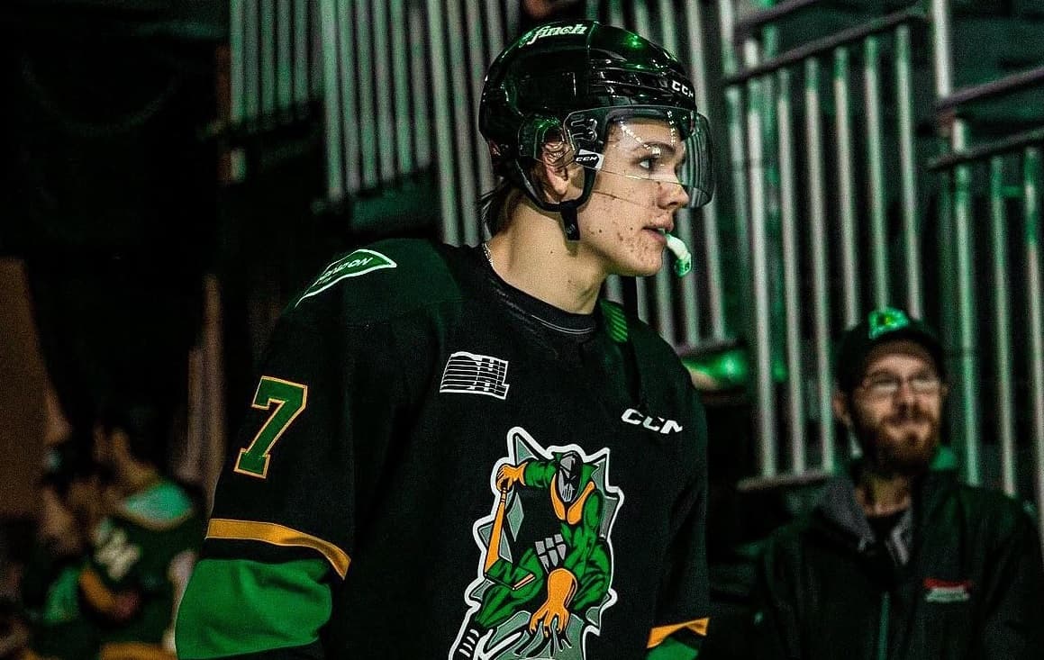 Maple Leafs prospect Easton Cowan breaks London Knights record