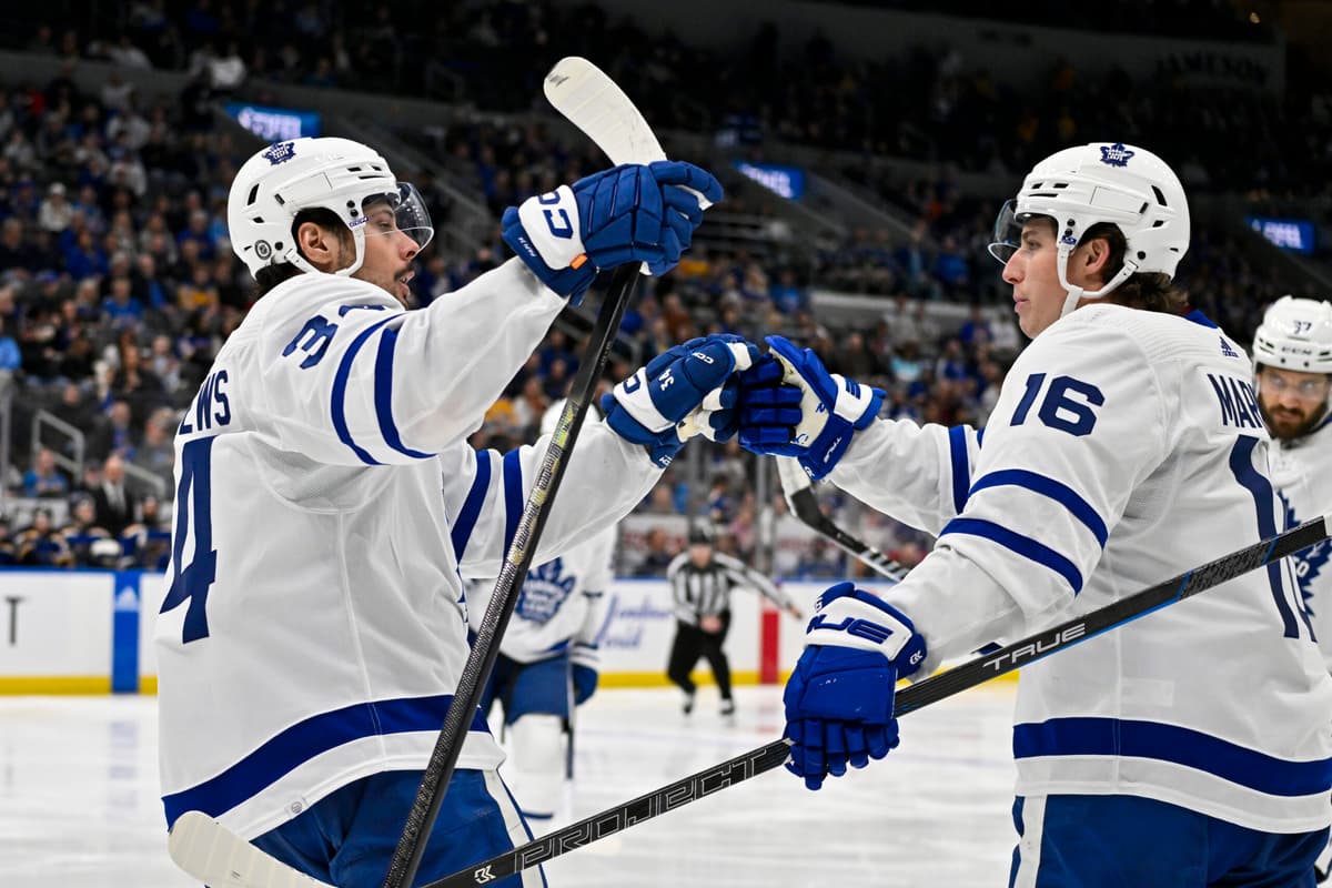 Knee Jerk Reaction: Auston Matthews Leaves Homecoming With Goals #50 