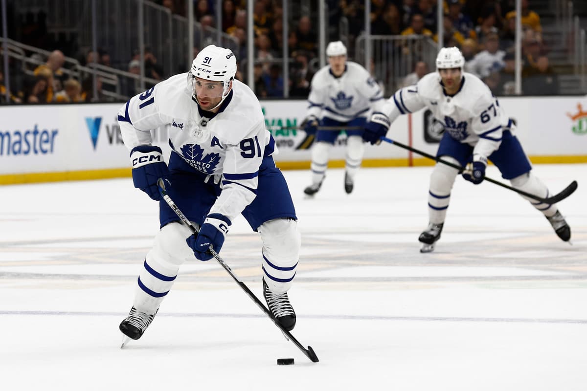 Maple Leafs’ 3 Stars of the Week: Matthews extends point streak ...