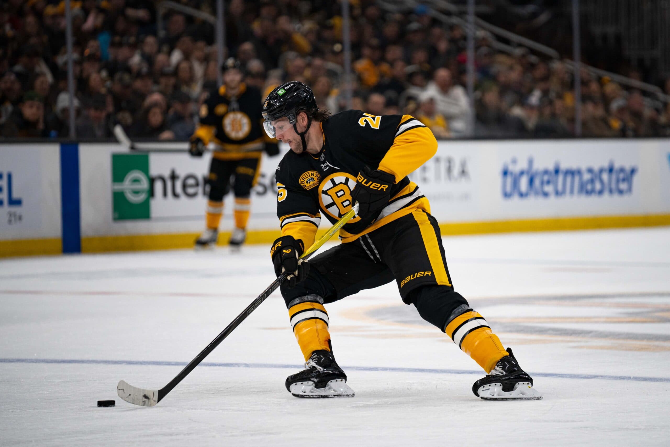 Brandon Carlo Boston Bruins skating