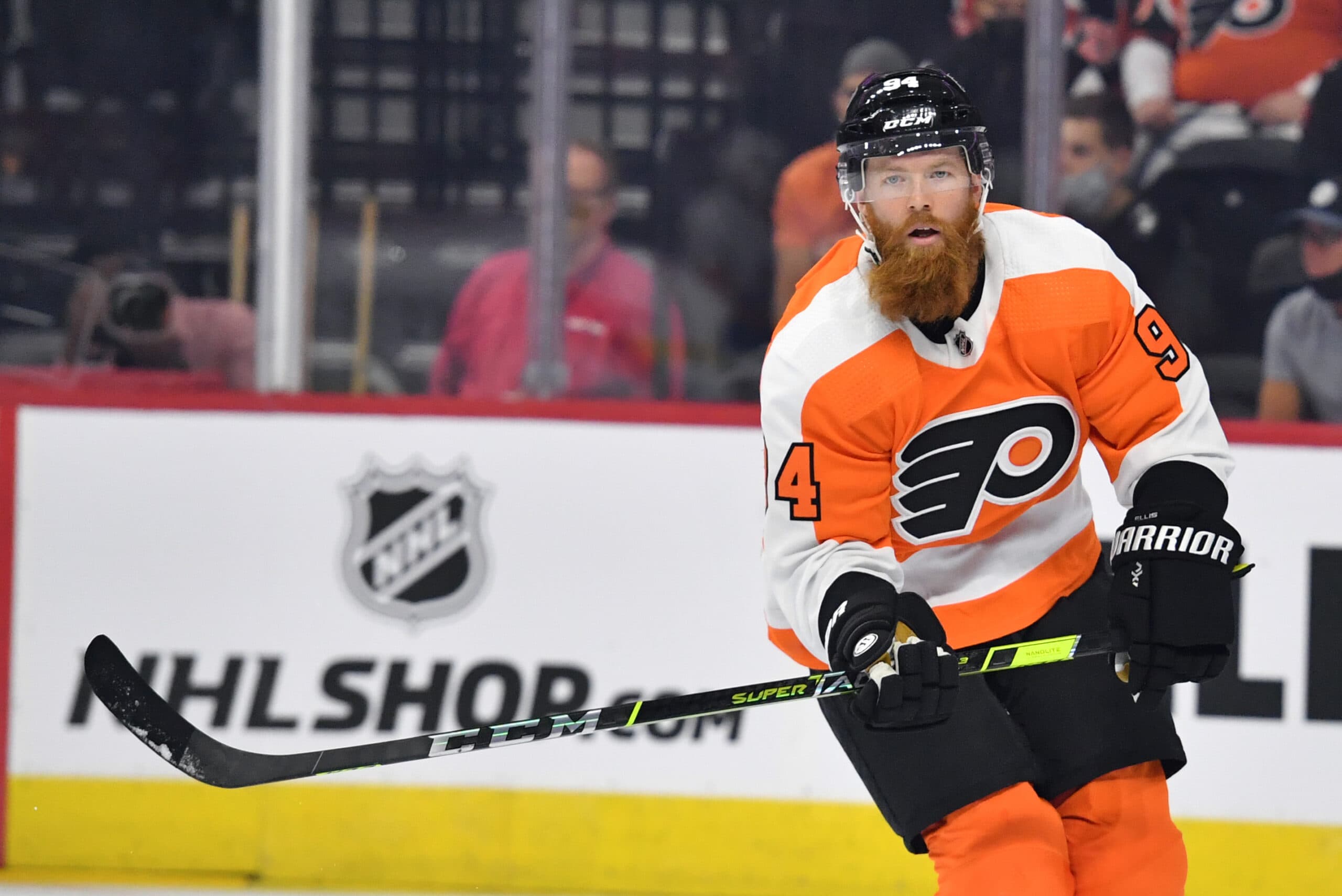 Retired defenceman Ryan Ellis.