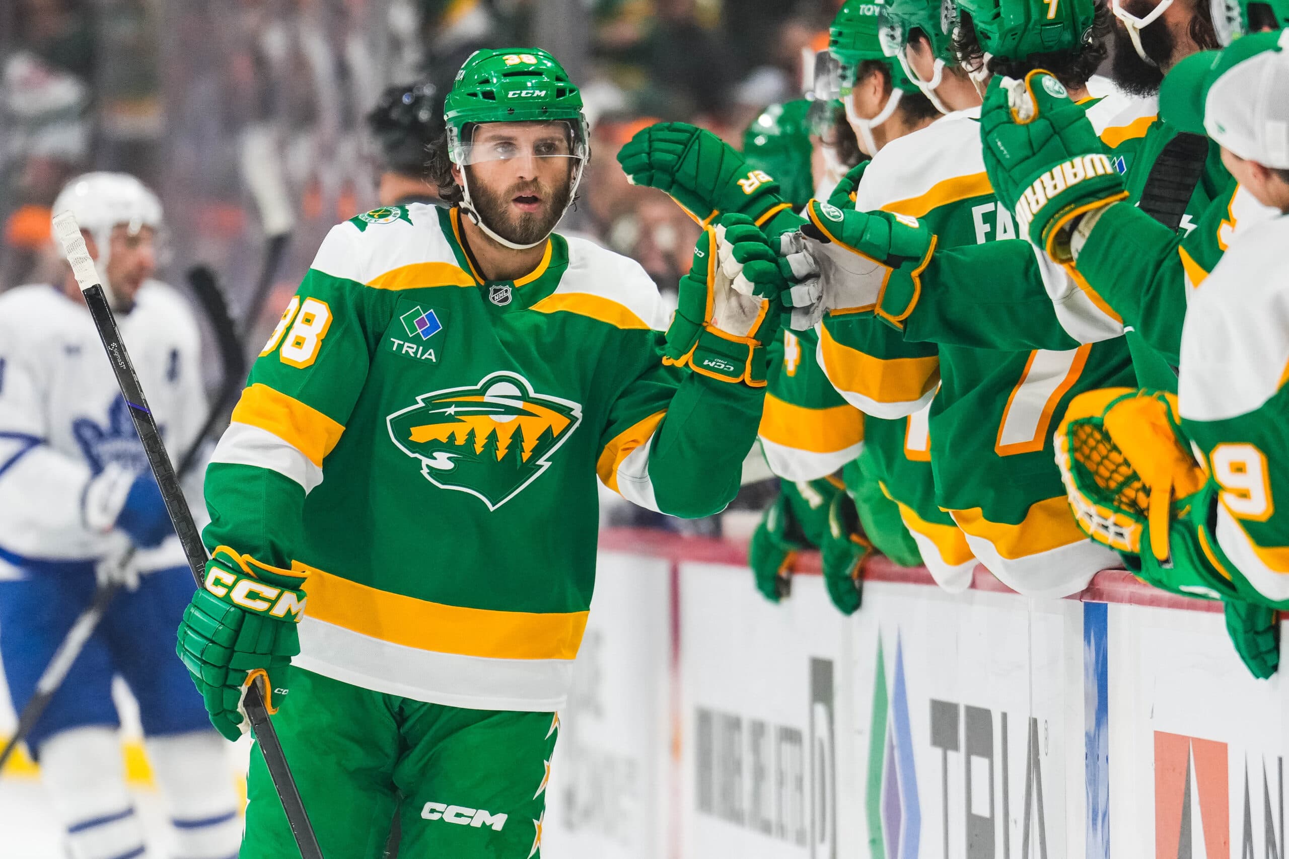 Minnesota Wild forward Ryan Hartman.