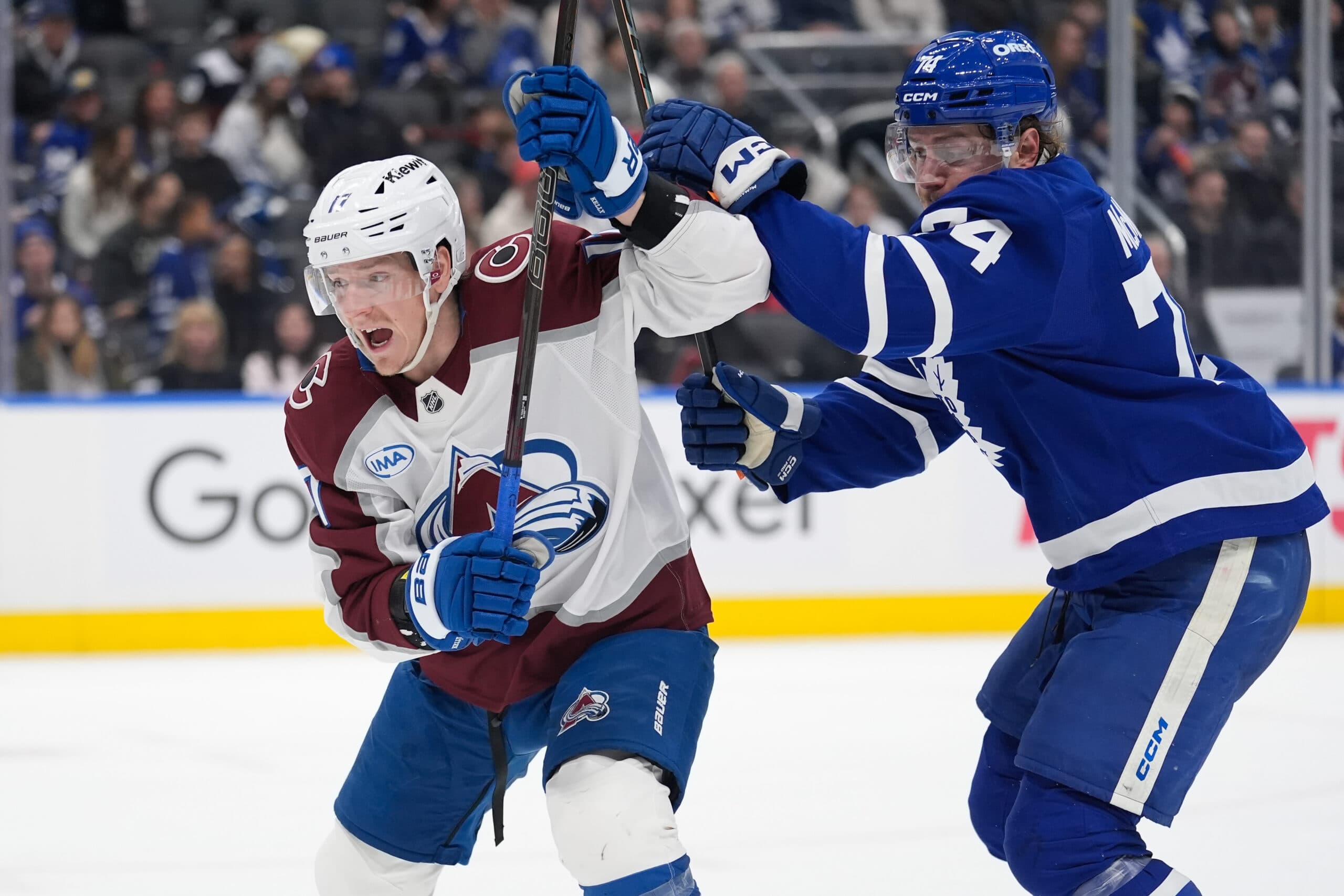 Colorado Avalanche Parker Kelly.
