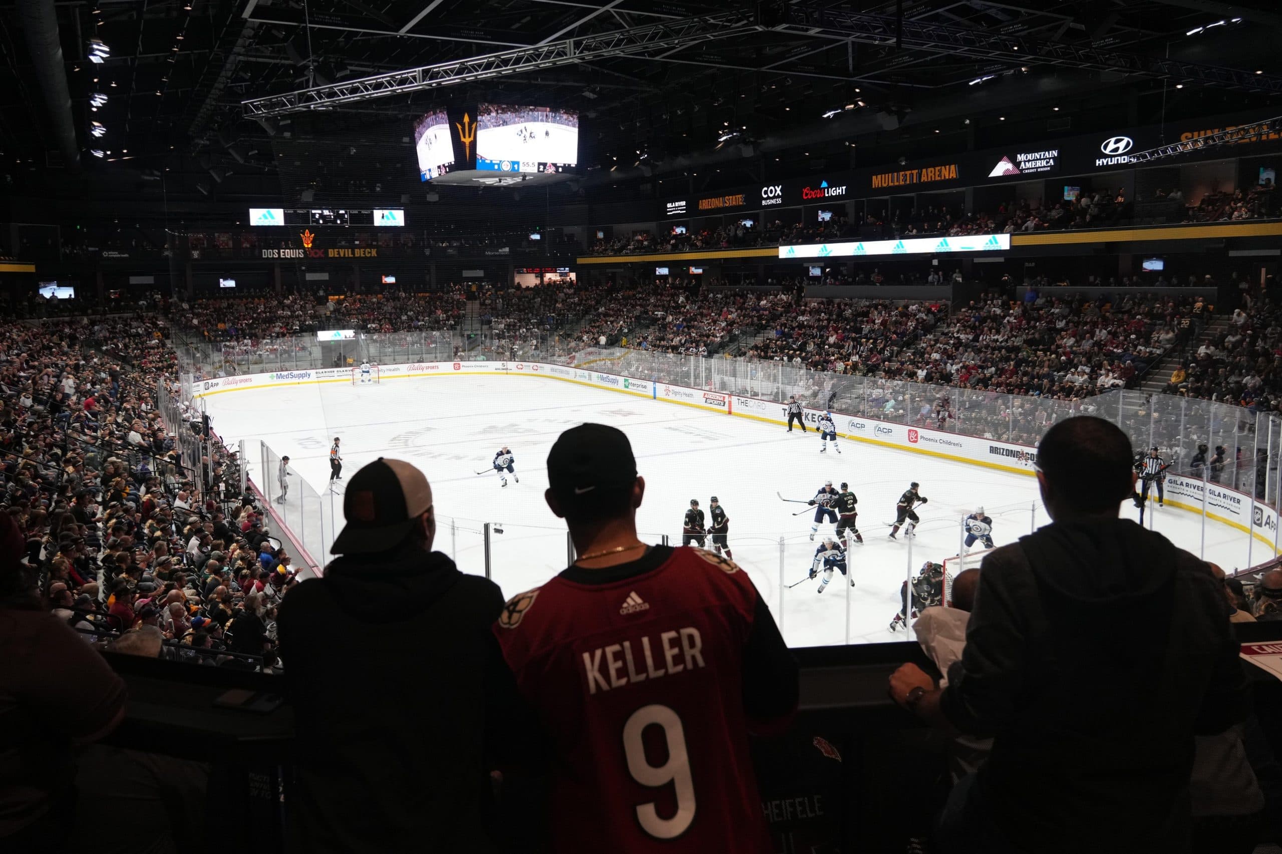 Arizona Coyotes ready to party at The Mullett