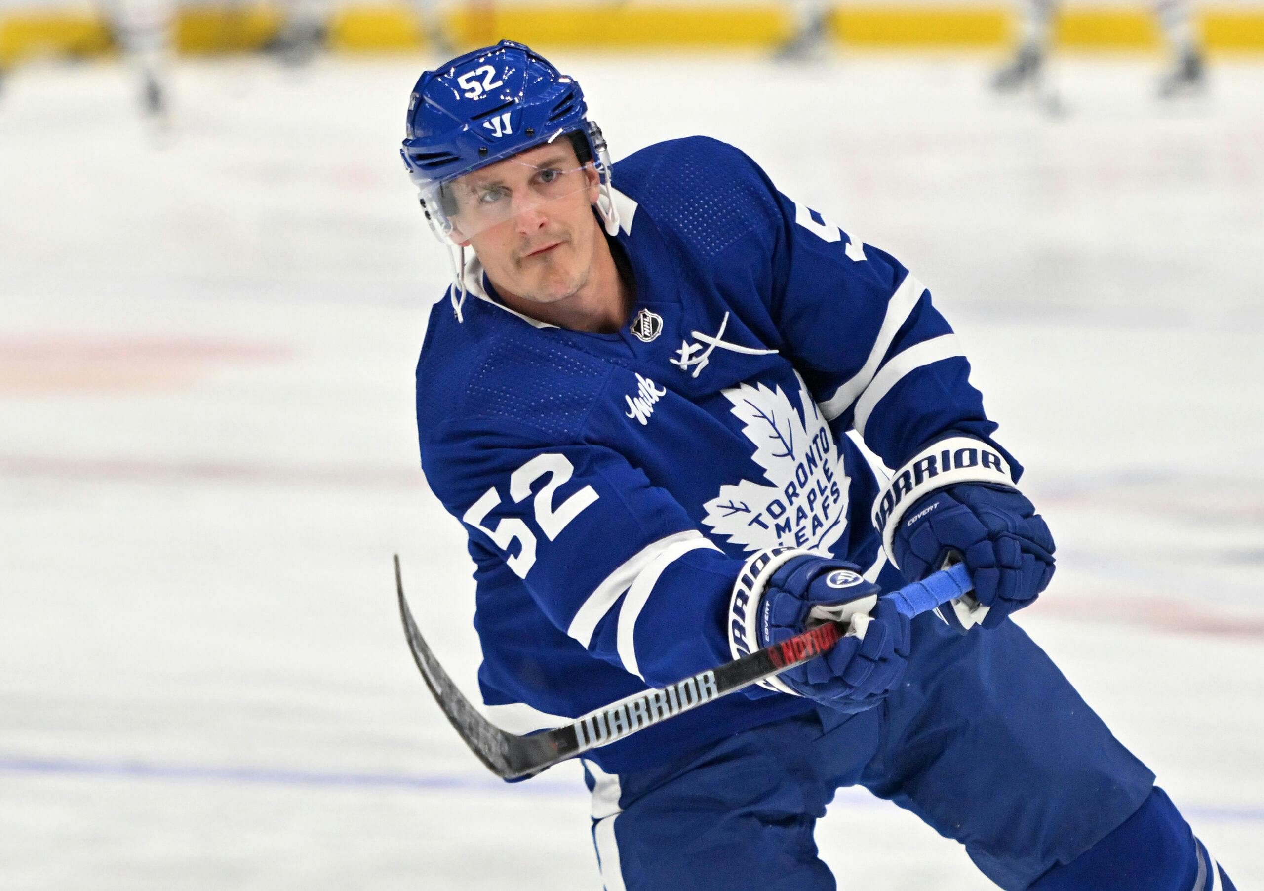 In the trade, the Blues sent O'Reilly and Noel Acciari to Toronto in exchange for forwards Mikhail Abramov and Adam Gaudette, a 2023 first-round draft pick, a 2023 third-round draft pick, and a 2024 second-round draft pick. To make the deal work within Toronto's tight salary cap constraints, both the Blues and the Wild retained 50% of O'Reilly's $7.5 million cap hit, leaving the Leafs responsible for just $3,750,000.