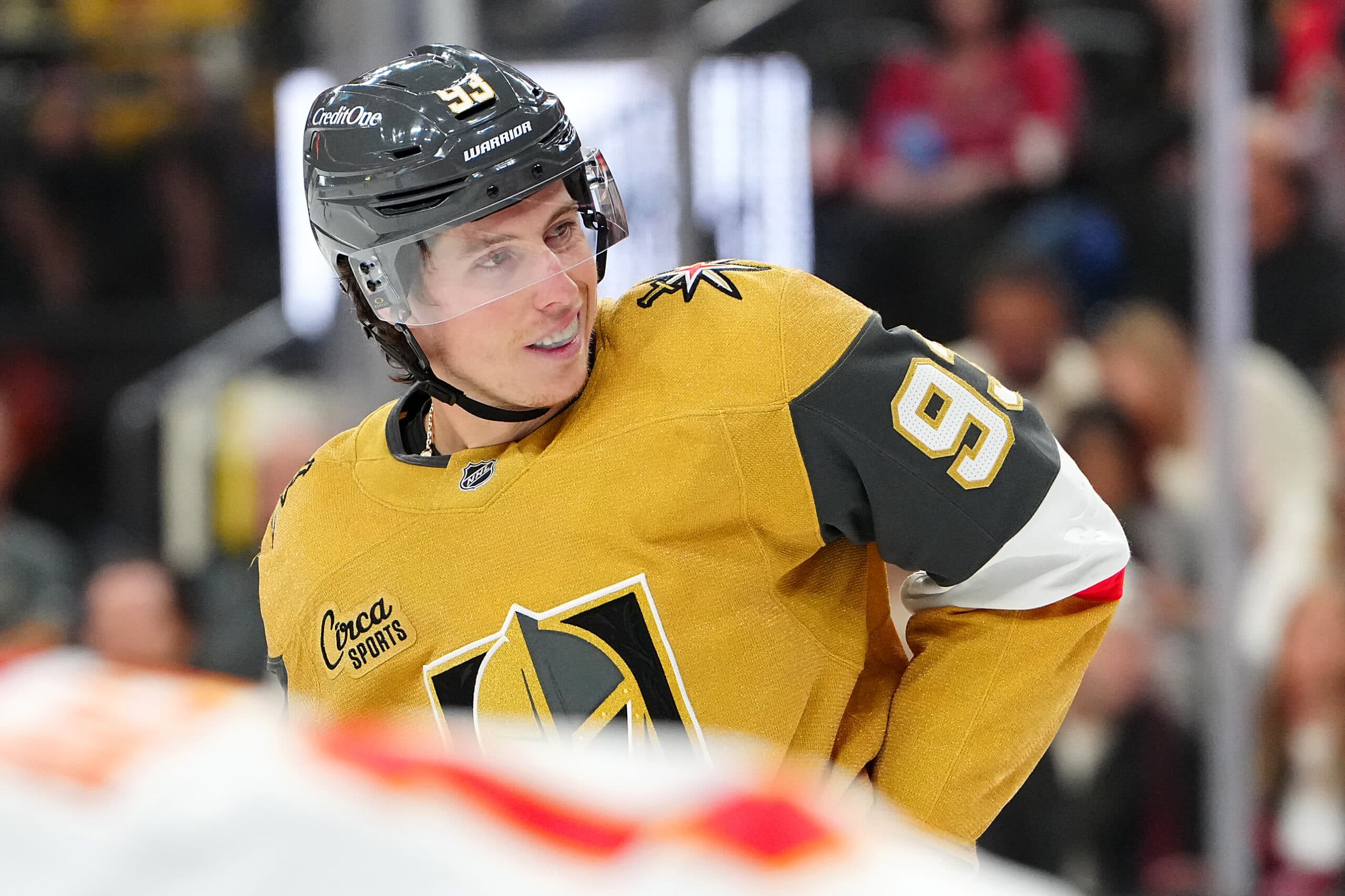 Vegas Golden Knights forward Mitch Marner.