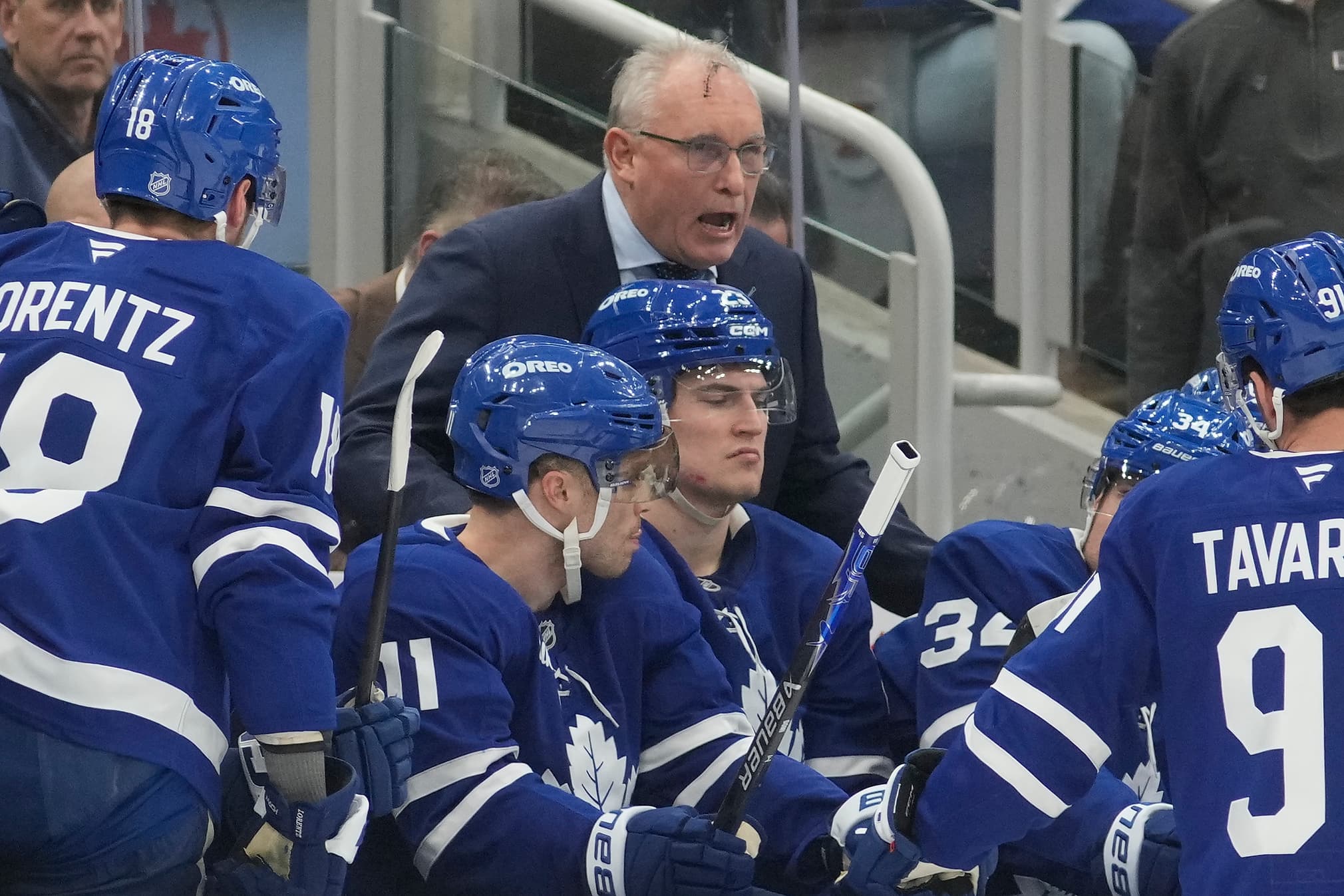 Toronto Maple Leafs head coach Craig Berube.
